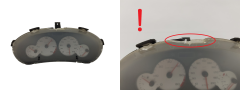 Snelheidsmeter Peugeot 206 9648836580 000500803 3141