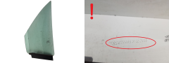 Deurruit Links Voor 7701470198 770084839 Renault Megane Cabriolet