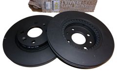 Remschijf Set Voor Origineel 402062984R Renault Dacia