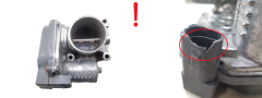Gasklephuisventiel 03C133062B A2C53030790 VWAG 2342