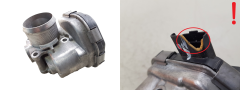 Gasklephuisventiel Citroen Peugeot 9673534480 1.6 HDI Delphi 2521