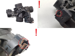 Gasklephuisventiel Peugeot 407 9655971780 1.6 HDI Delphi 1534
