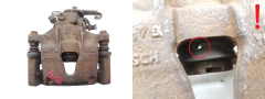 Remklauw Rechts Achter Renault Master 2 7701208037 Bosch