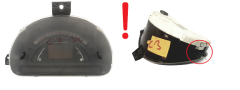 Toerenteller Citroen C2 C3 9652008280 H 01 56176