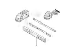 Bumper Achter Nieuw Origineel 756107223R Renault