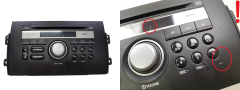 Radio CD-speler Suzuki Fiat 39101-79J0 CQ-MX0571G PACR04 1119