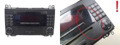 Radio CD-speler Mercedes Vito A1698700689 MF2750