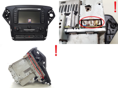 Navigatie Radio Ford Mondeo BS7T-18K931-EC BS7T-19H449-CAA