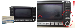 Radio CD-speler Navi VW Golf 1K0035198C 7612002071 Blaupunkt 0282