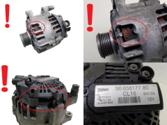 Dynamo 5705NH 9665617780 TG15C134 CL15 Valeo Citroen Peugeot 1057