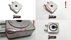 Oliekoeler 227554 2.0 HDi 2.0 16v Citroen C5 C8 Peugeot 807 407 2008