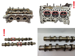 Cilinderkop 1642R1 110417920R 0.9 TCE H4B Dacia Renault 63
