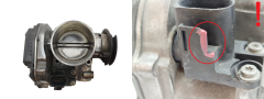 Gasklephuisventiel VWAG 036133064C 408.237/111/001 VDO 2382