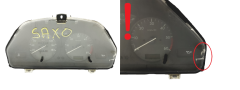 Snelheidsmeter Citroen Saxo 9627933580 09028029908 51706