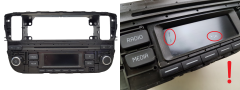 Radio CD-speler VW UP! 1S0035156 Citigo Mii 1295