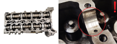 Cilinderkop Mercedes-Benz R651016 2.2 CDI 651921
