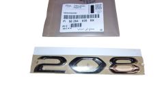 Embleem Achter Origineel 98284028DX Peugeot 208