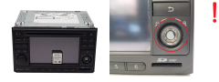 Navigatie Radio Nissan Qashqai Juke 25915BH10C 25920BH00D