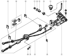 Versnellingskabel Origineel Renault Safrane 7701466936