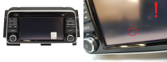 Navigatie Nissan Micra K14 259155FA0A 259204KJ0A 0km
