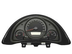 Toerenteller VW Up 1S0920861M 31900