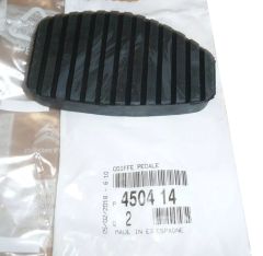 Rubber Pedaalbekleding Nieuw Origineel 4504.14 450414 Citroen Peugeot