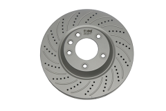 Remschijf Voor Links 7L8615301 66151716801 VW Touareg Audi Q7