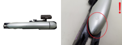 Deurgreep Links Renault Laguna 2 8200004746