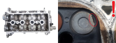 Cilinderkop Toyota Yaris 1.3 16V VVT-i 2SZ-FE