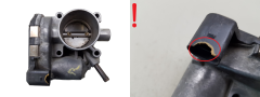 Gasklephuisventiel VWAG 1.4 030133062A 0280750049 Bosch 2445