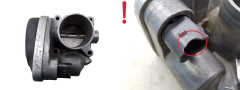 Gasklephuisventiel VWAG 036133062N 408.238/321/007 2296