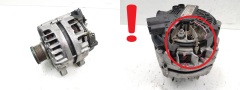 Dynamo 9678048880 TG15S205 Valeo 1.6 HDI Citroen Peugeot Fiat