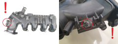 Inlaatspruitstuk 0361N3 9653808680 1.6 HDI 16v TDCI Citroen Peugeot Ford s21
