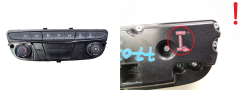 Verwarmingsregeling A/C Opel Astra K 39042438 GM