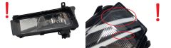Halogeenlamp Origineel Links 5TA941661A 1046.001 VW Touran 0km