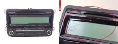 Radio CD-speler VW 1K0035186AA 7647201360 Blaupunkt 1058