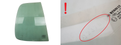 Deurruit Rechts Achter Renault Megane Kombi AS2 7700418680 DURACAM