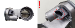 Gasklephuisventiel Volkswagen VW 07Z128069A APG