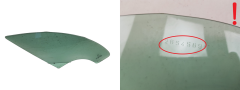 Deurruit Voor Rechts 9202A1 Citroen C3 AS2 Pilkington