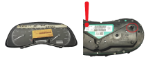 Snelheidsmeter Peugeot 307 9654485080 53272