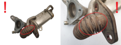 EGR Koeler 147357324R 1.5DCI Renault Dacia Nissan