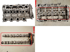 Cilinderkop Ford PSA Volvo 0200EH 9655911480 1.6 16V TDCI G8DB 12