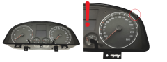 Snelheidsmeter VW Touran 1T0920861A 110080217019 47474