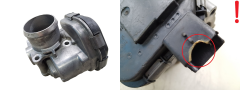 Gasklephuisventiel Citroen Peugeot 9673534480 1.6 HDI Delphi 2942
