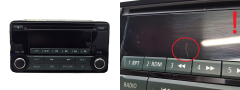 Radio CD-speler Mitsubishi Outlander 8701A626 34U626D 1212