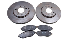 Remschijven Klocki Voor 402066352R Renault Trafic 3 Vivaro NV Talento x2
