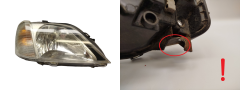 Koplamp Rechts Dacia Logan 8200211006 6001546789