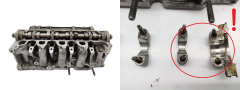 Cilinderkop 110428257R 110413019R 1.5 dCi Renault Mercedes