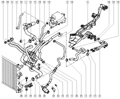 Radiateurslang Origineel Renault Espace 4 2.0 16v 8200018388