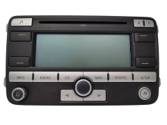 Radio Cd Mp3 Speler Navi Volkswagen 1K0035191D 7612002044 Blaupunkt 1316